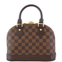 Louis Vuitton Alma BB Damier Ebene Back