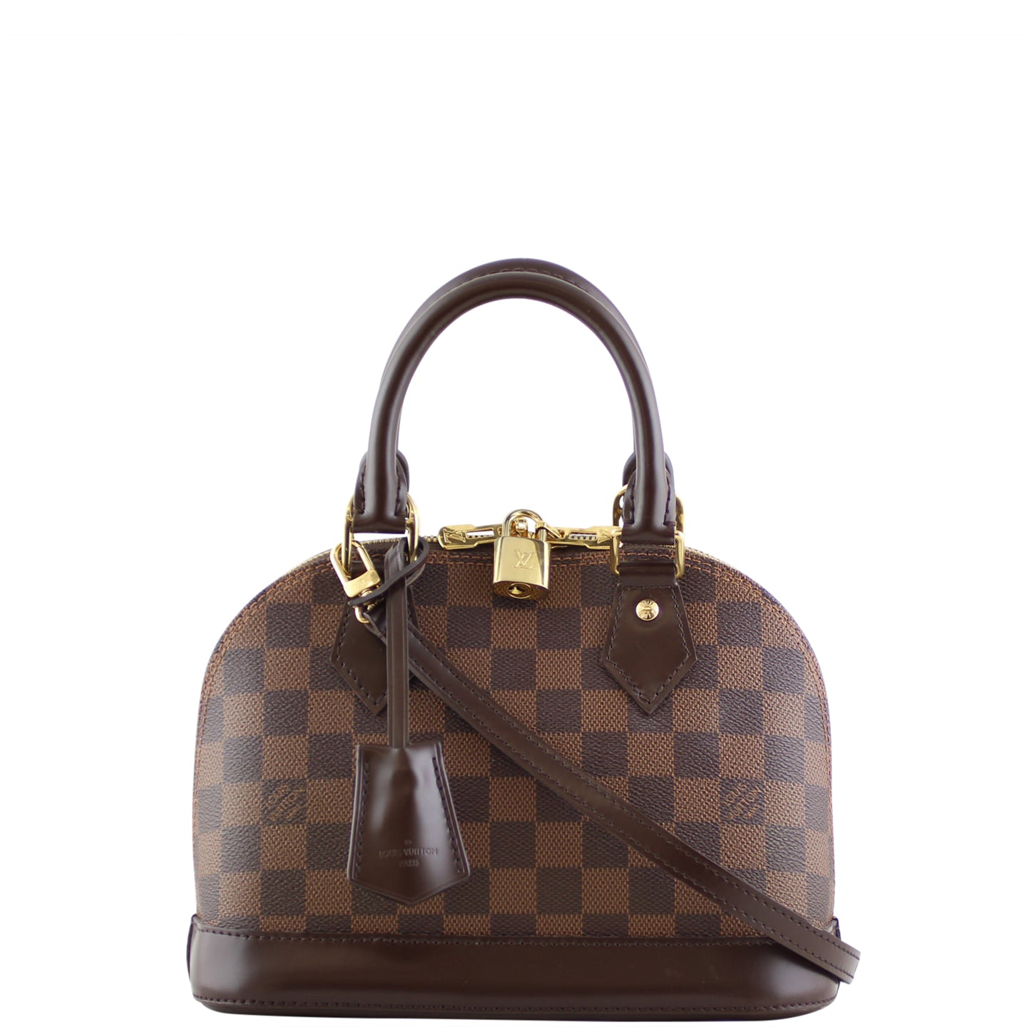 Louis Vuitton Alma BB Damier Ebene Front