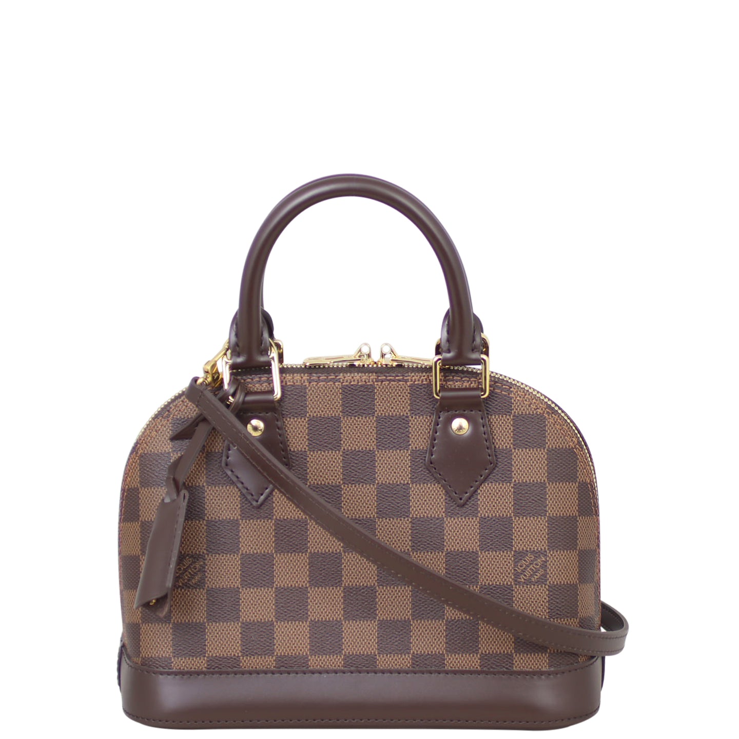 Louis Vuitton Alma BB Damier Ebene Front