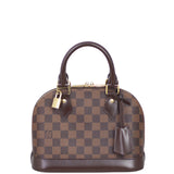 Louis Vuitton Alma BB Damier Ebene Front