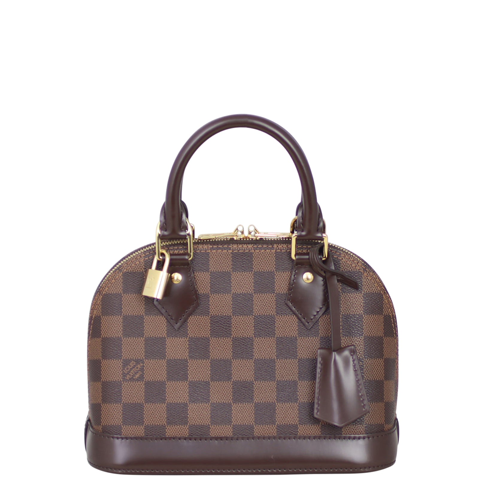Louis Vuitton Alma BB Damier Ebene Front