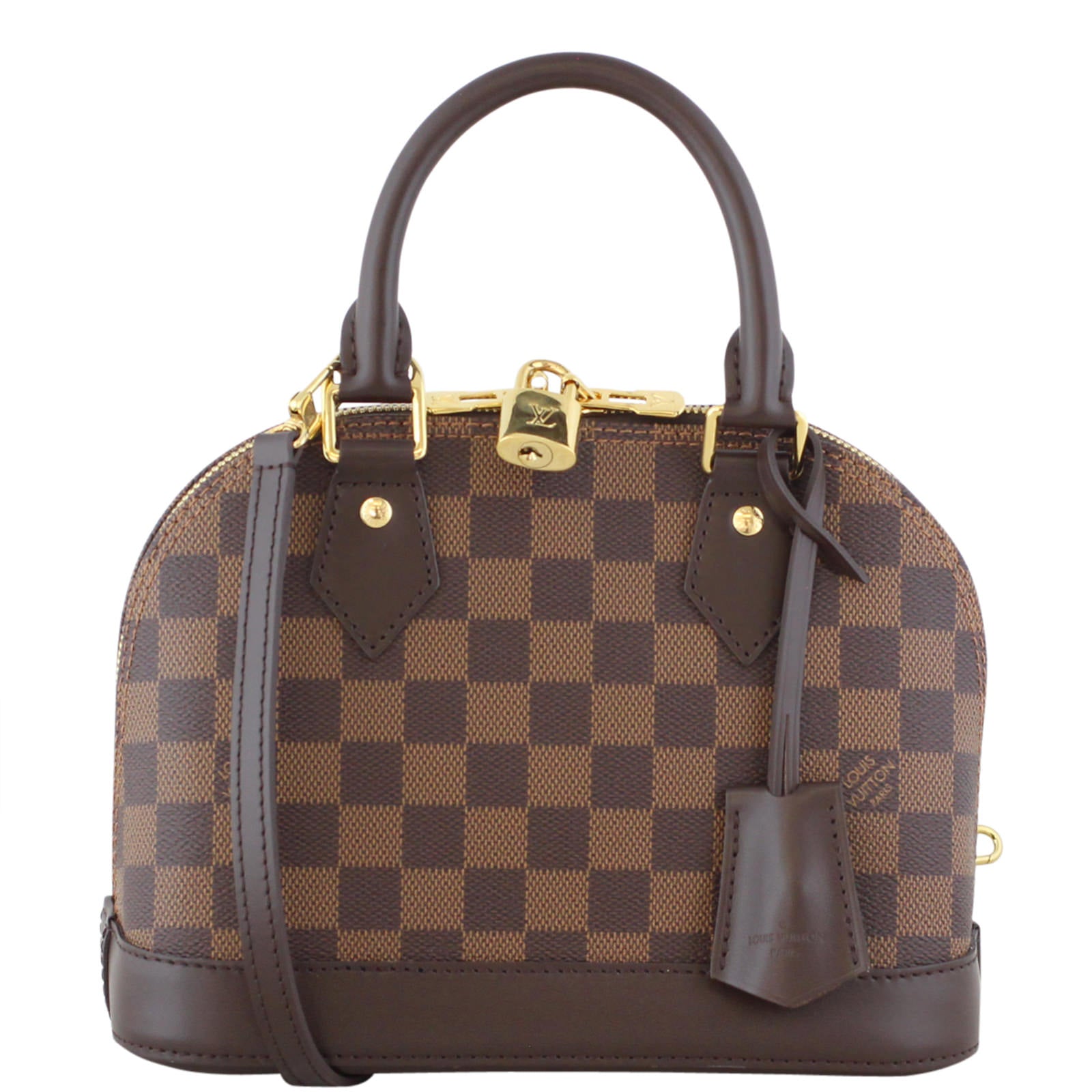 Louis Vuitton Alma BB Damier Ebene Strap
