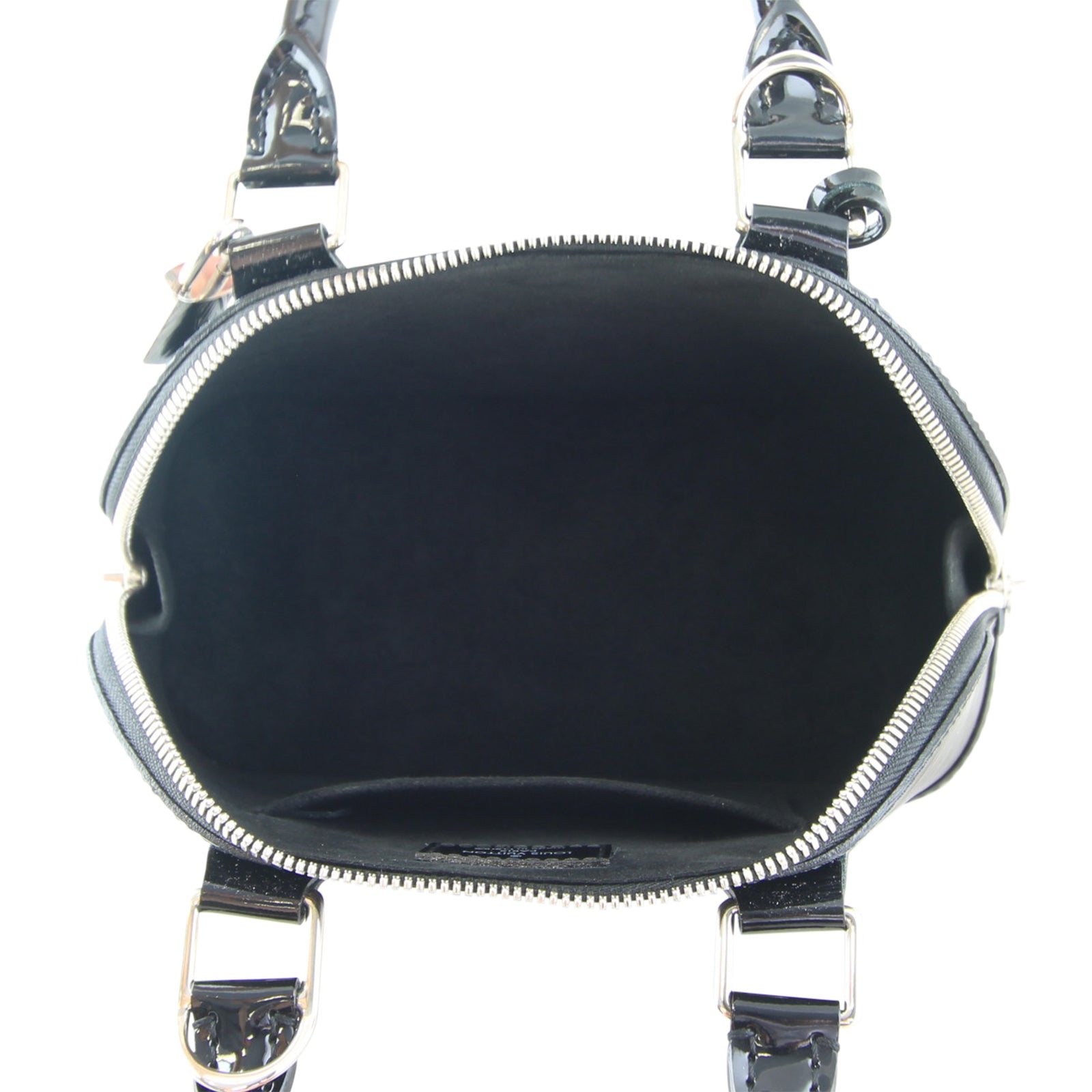 Louis Vuitton Alma BB Epi Electric Interior