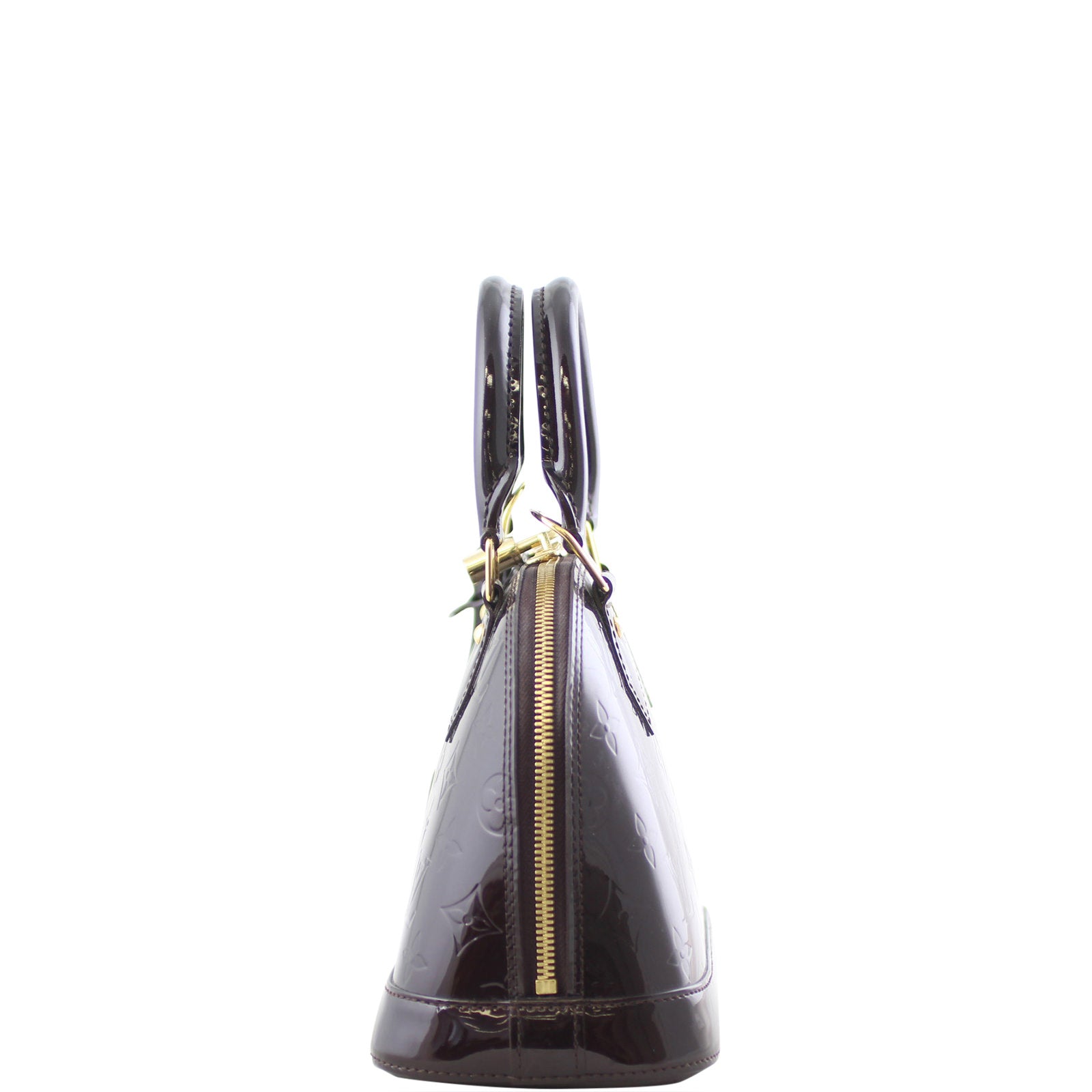 Louis Vuitton Alma BB Vernis Left