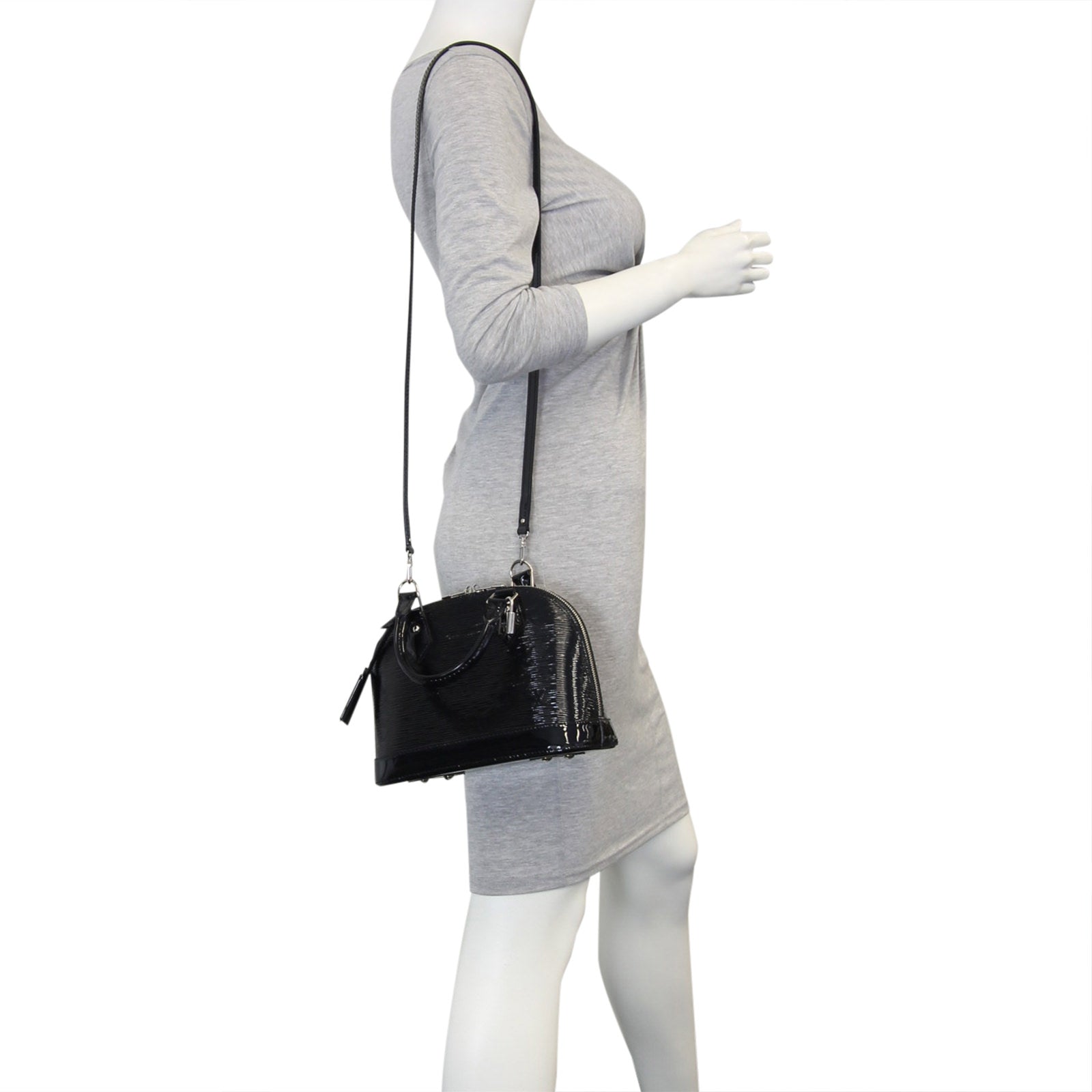 Louis Vuitton Alma BB Epi Electric Mannequin
