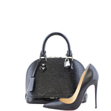 Louis Vuitton Alma BB Epi Electric Scale