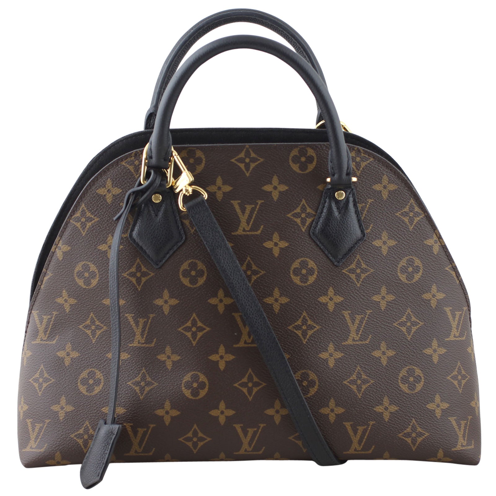 Louis Vuitton Alma BNB Noir Front Strap