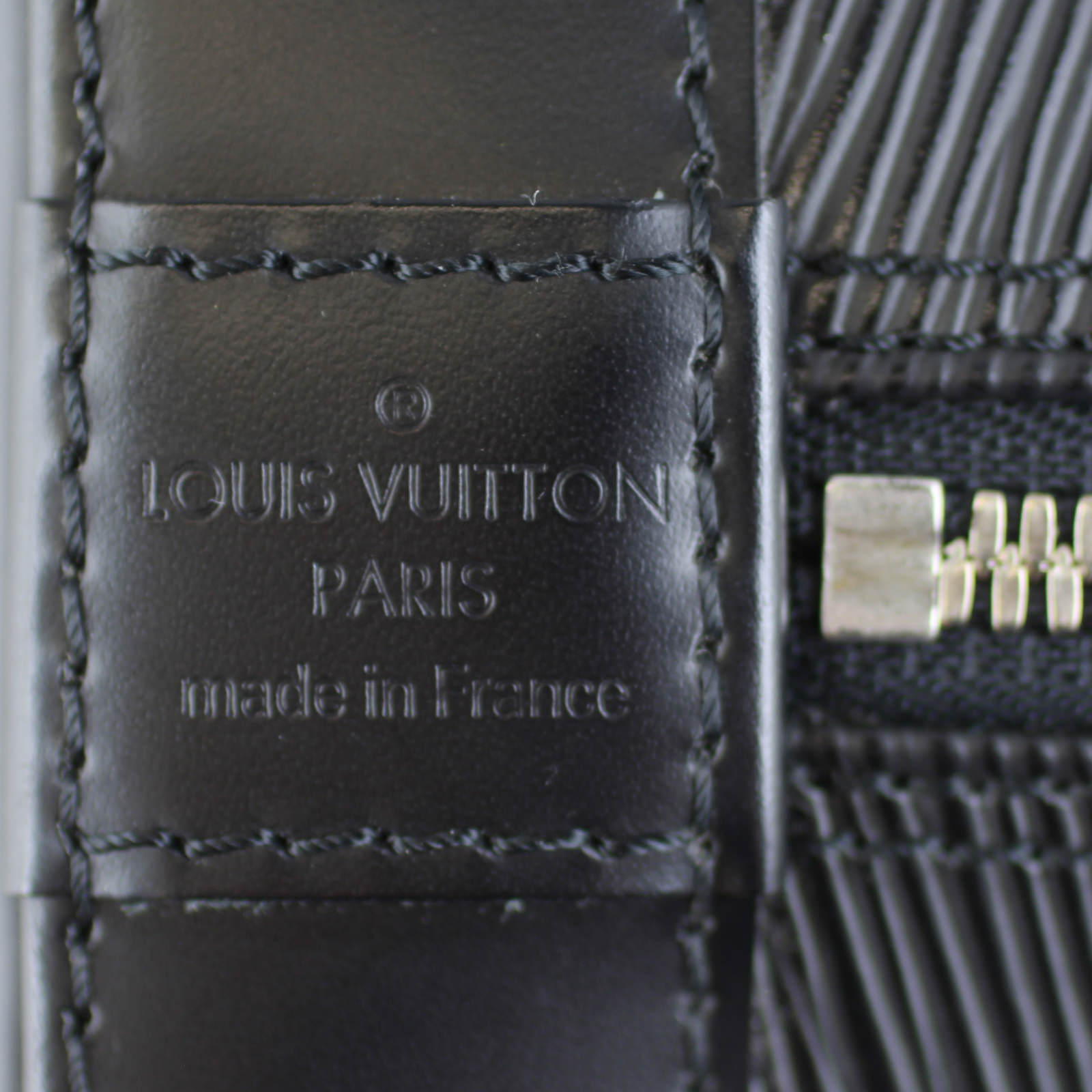 Louis Vuitton Alma PM Epi Stamp