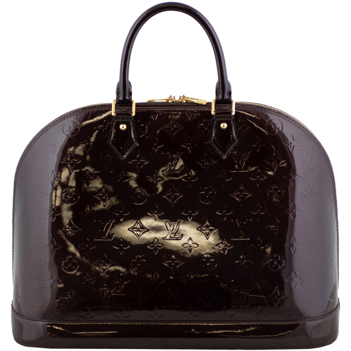 Louis Vuitton Alma GM Monogram Vernis Back