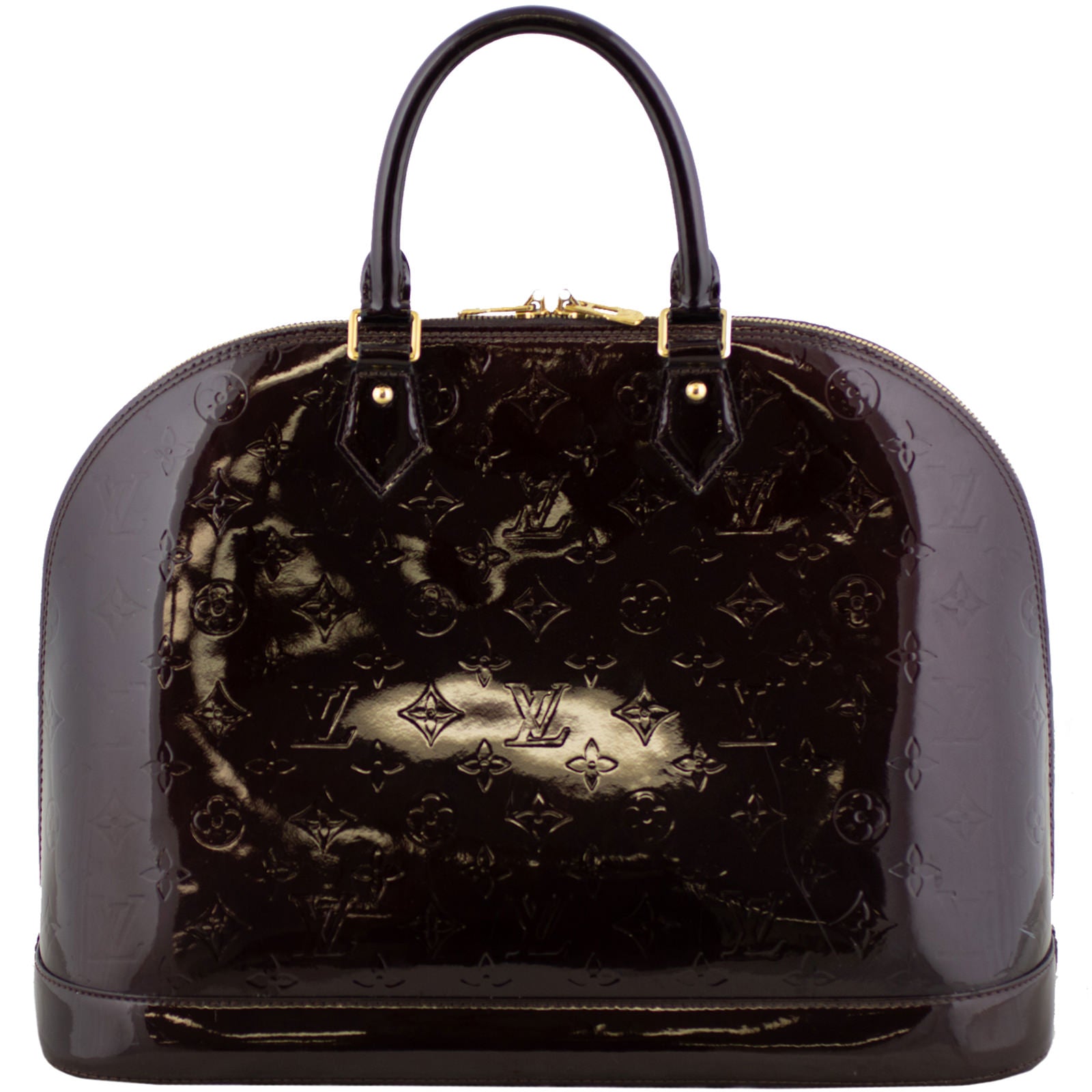 Louis Vuitton Alma GM Monogram Vernis Back