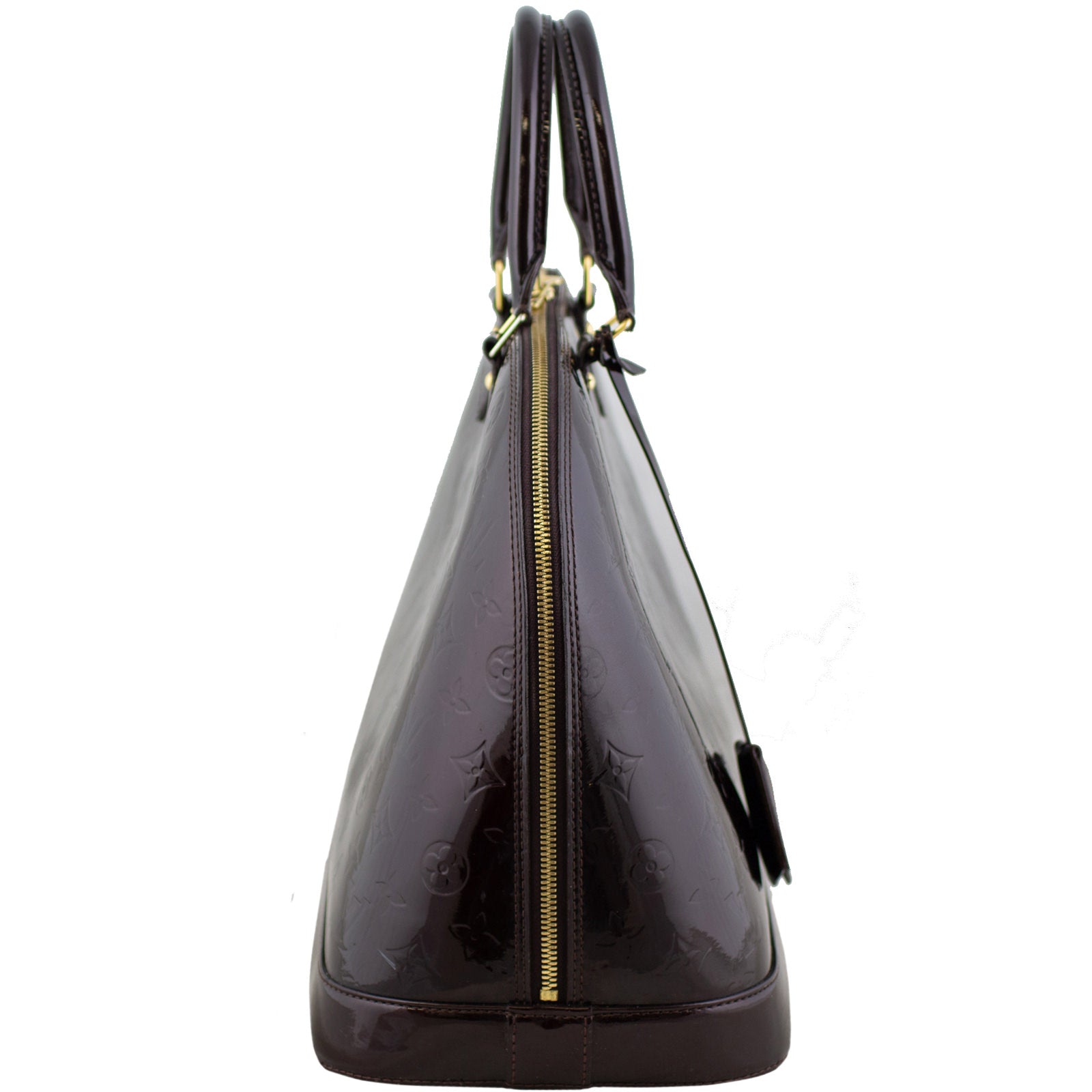 Louis Vuitton Alma GM Monogram Vernis Right