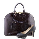 Louis Vuitton Alma GM Monogram Vernis Shoe
