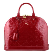 Louis Vuitton Alma MM Vernis Pomme d’Amour Front