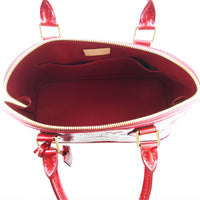 Louis Vuitton Alma MM Vernis Pomme d’Amour Interior