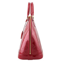 Louis Vuitton Alma MM Vernis Pomme d’Amour Right