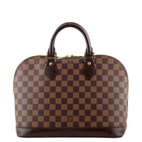 Louis Vuitton Alma Damier Ebene PM Front