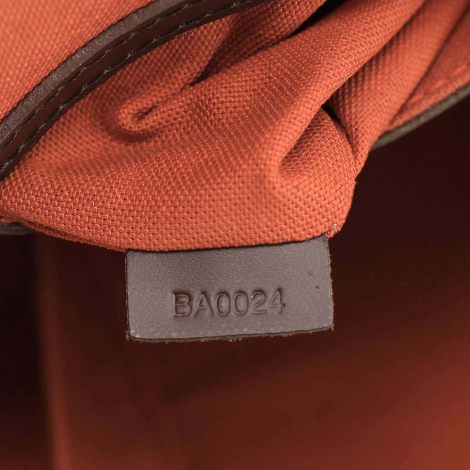 Louis Vuitton Alma Damier Ebene PM Date Code