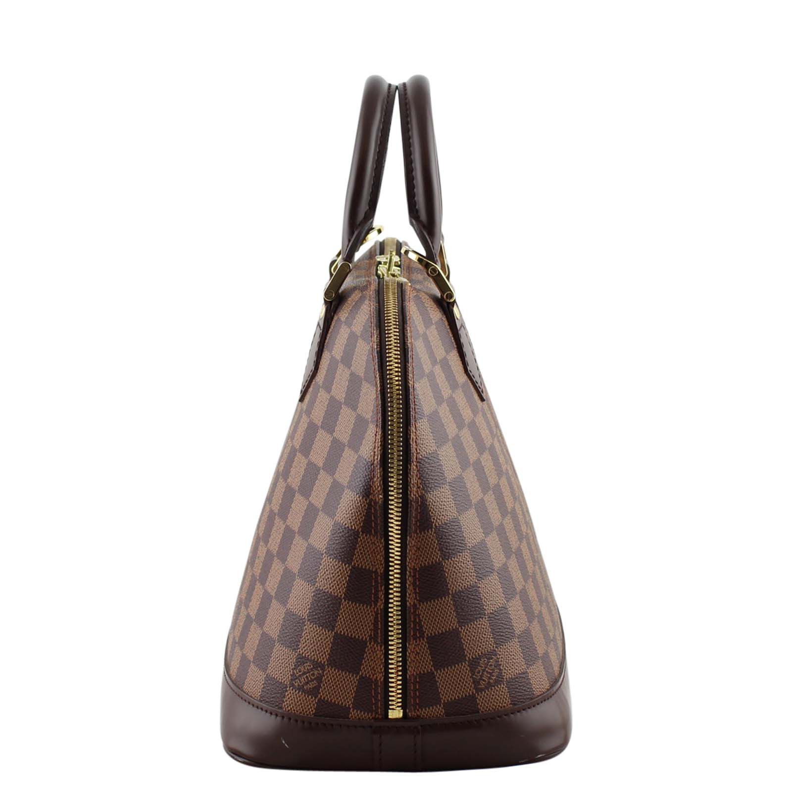 Louis Vuitton Alma Damier Ebene PM left