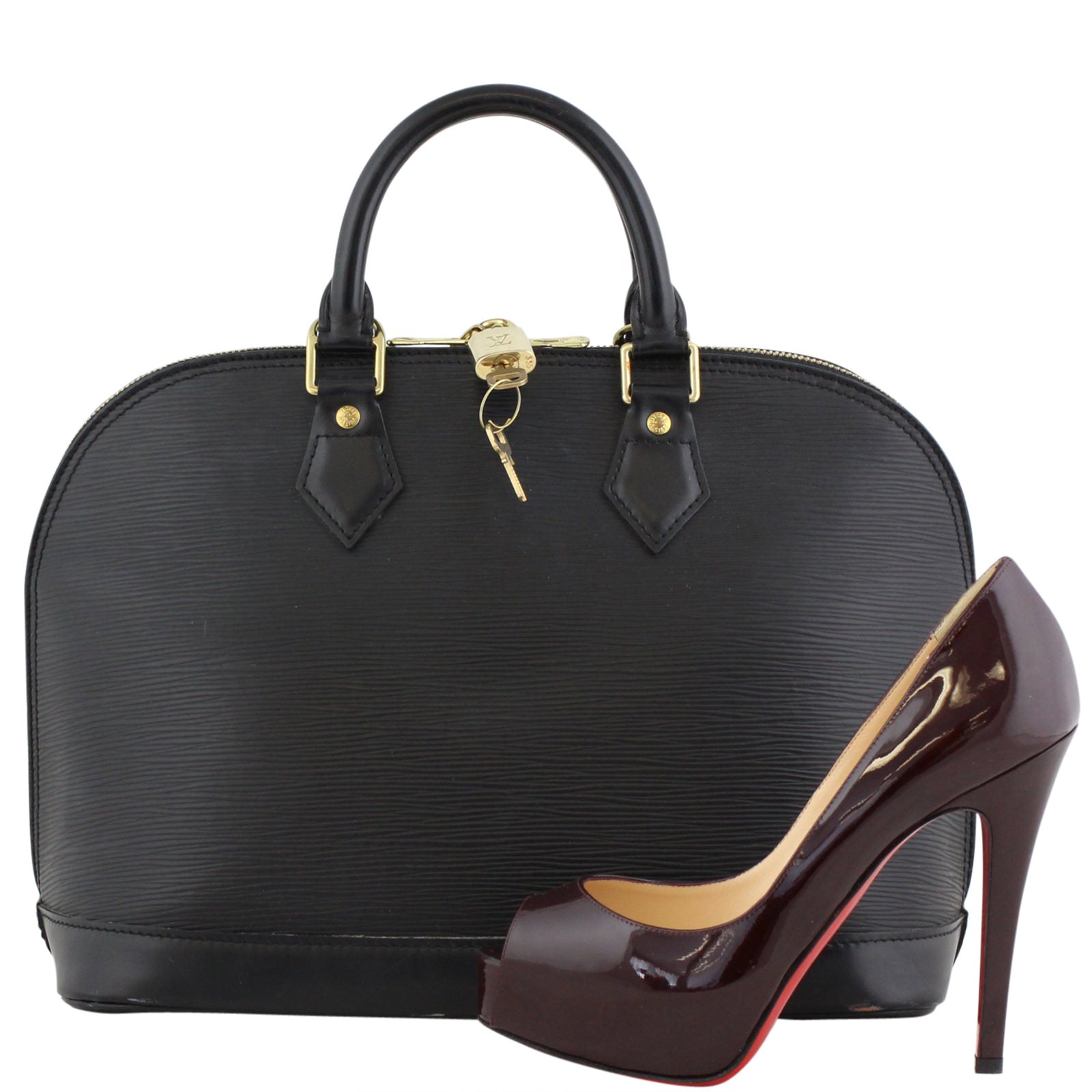 Louis Vuitton Alma PM Epi Scale