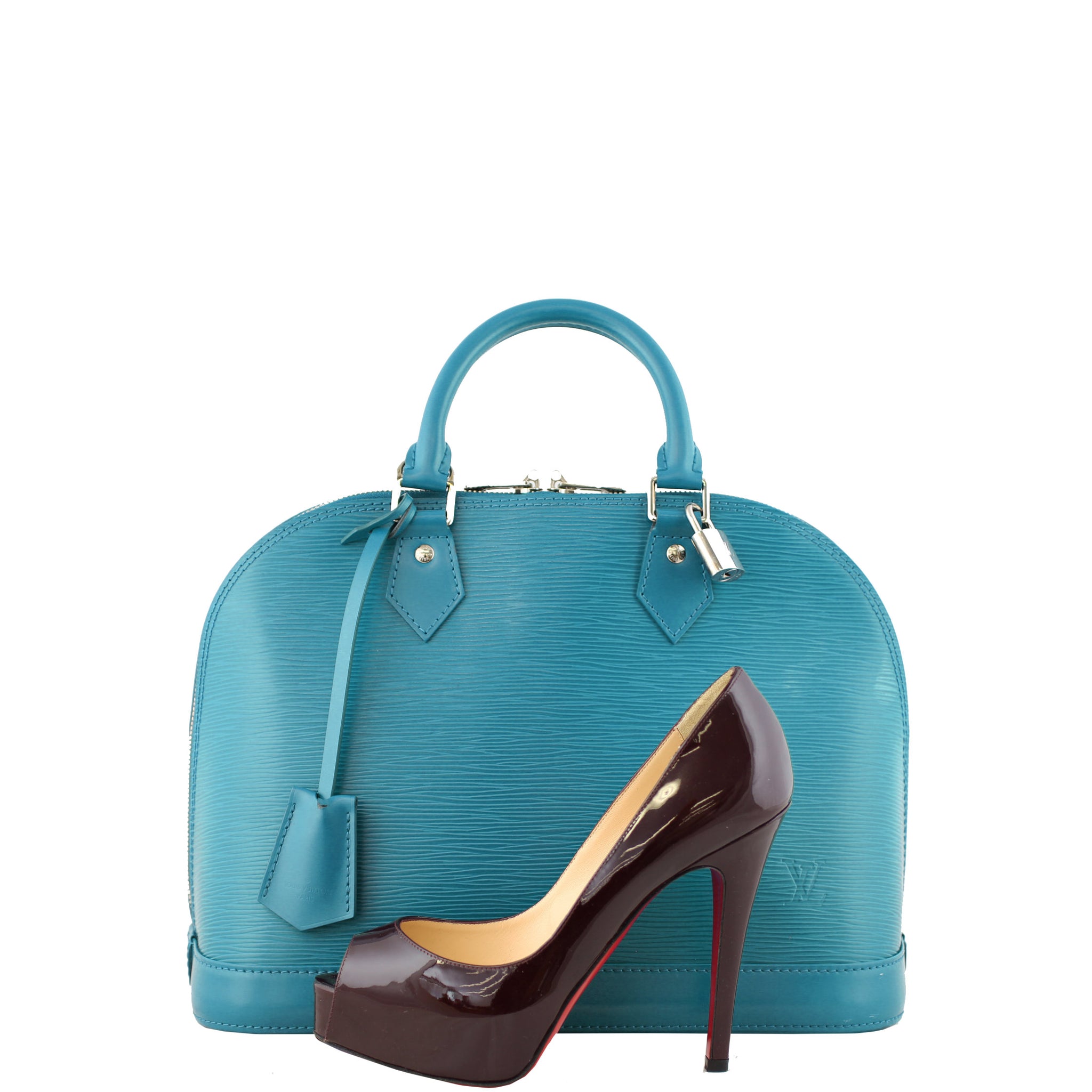 Louis Vuitton Alma PM Epi with Shoulder Strap Scale