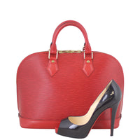 Louis Vuitton Alma PM Epi Scale