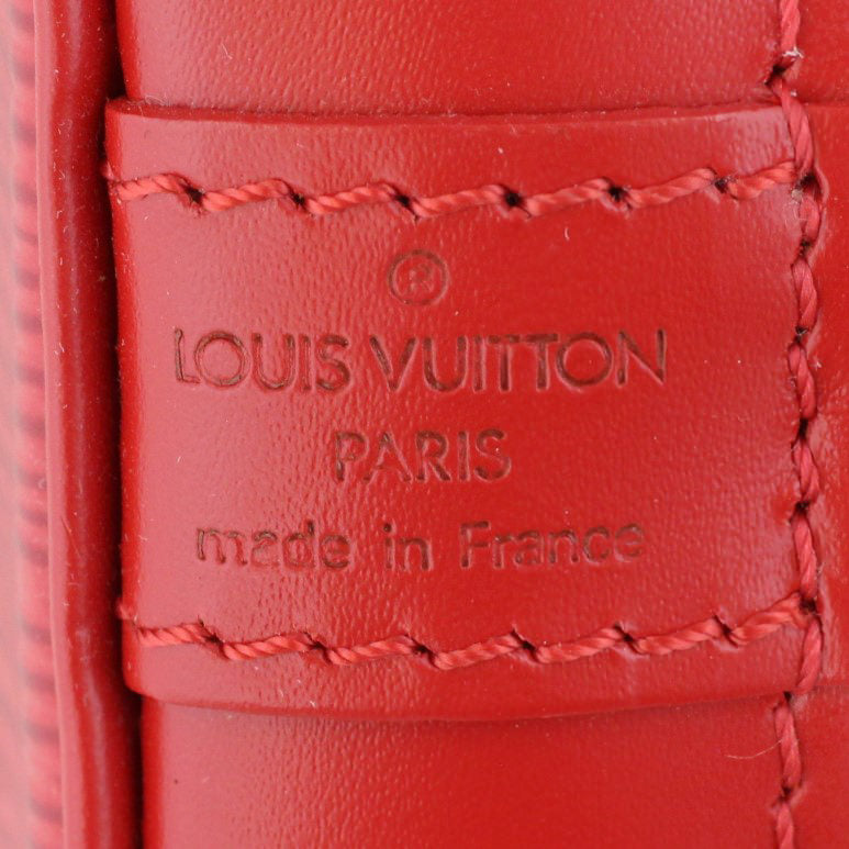 Louis Vuitton Alma PM Epi Stamp