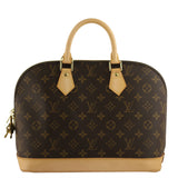 Louis Vuitton Alma Monogram PM Back