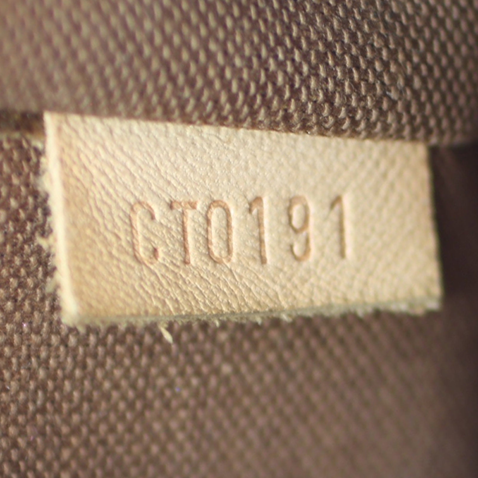 Louis Vuitton Alma PM Monogram Code