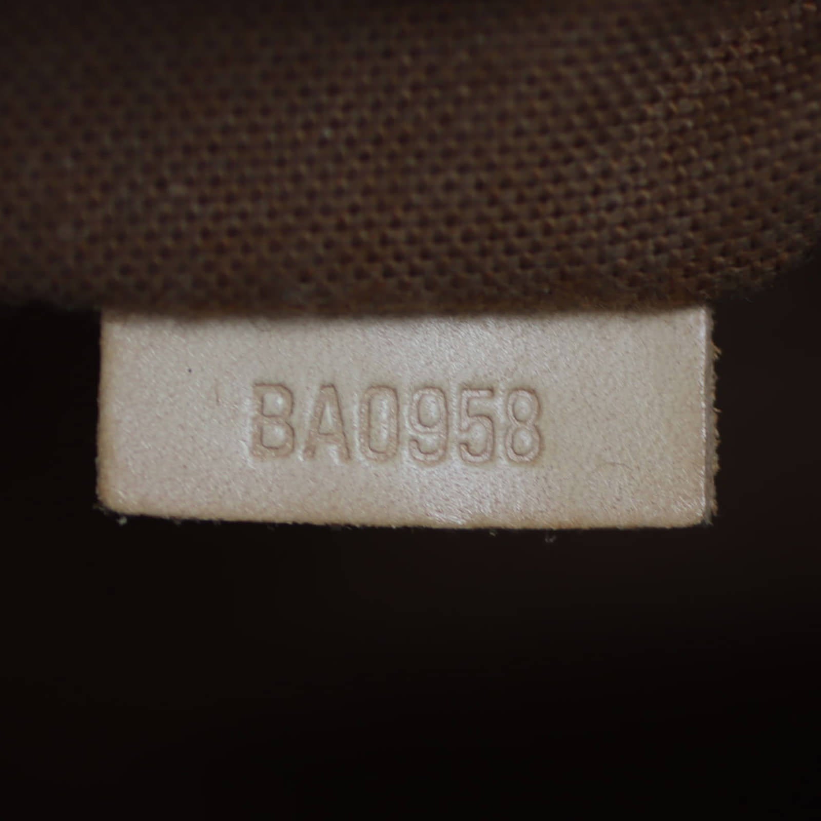 Louis Vuitton Alma PM Monogram Code