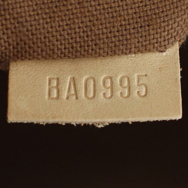 Louis Vuitton Alma PM Monogram Code