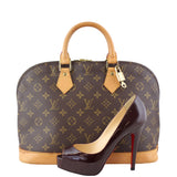 Louis Vuitton Alma PM Monogram Scale