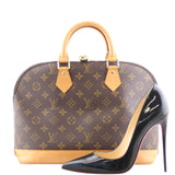 Louis Vuitton Alma PM Monogram Scale