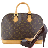 Louis Vuitton Alma PM Monogram Scale