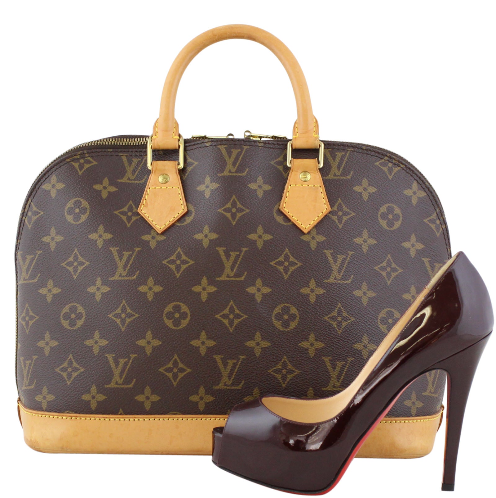 Louis Vuitton Alma PM Monogram Scale