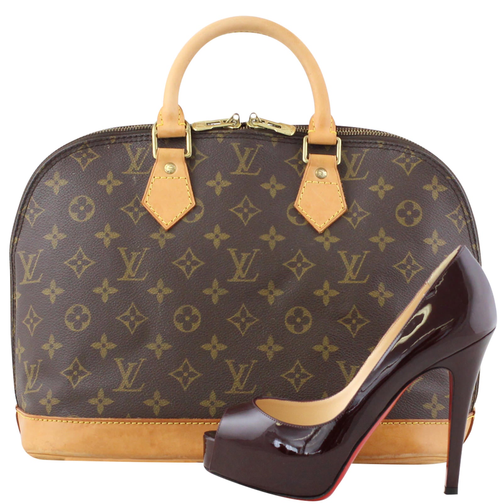 Louis Vuitton Alma PM Monogram Scale