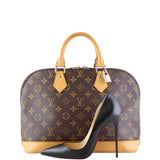 Louis Vuitton Alma PM Monogram Scale