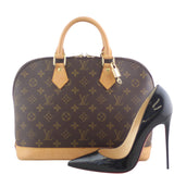 Louis Vuitton Alma PM Monogram Scale