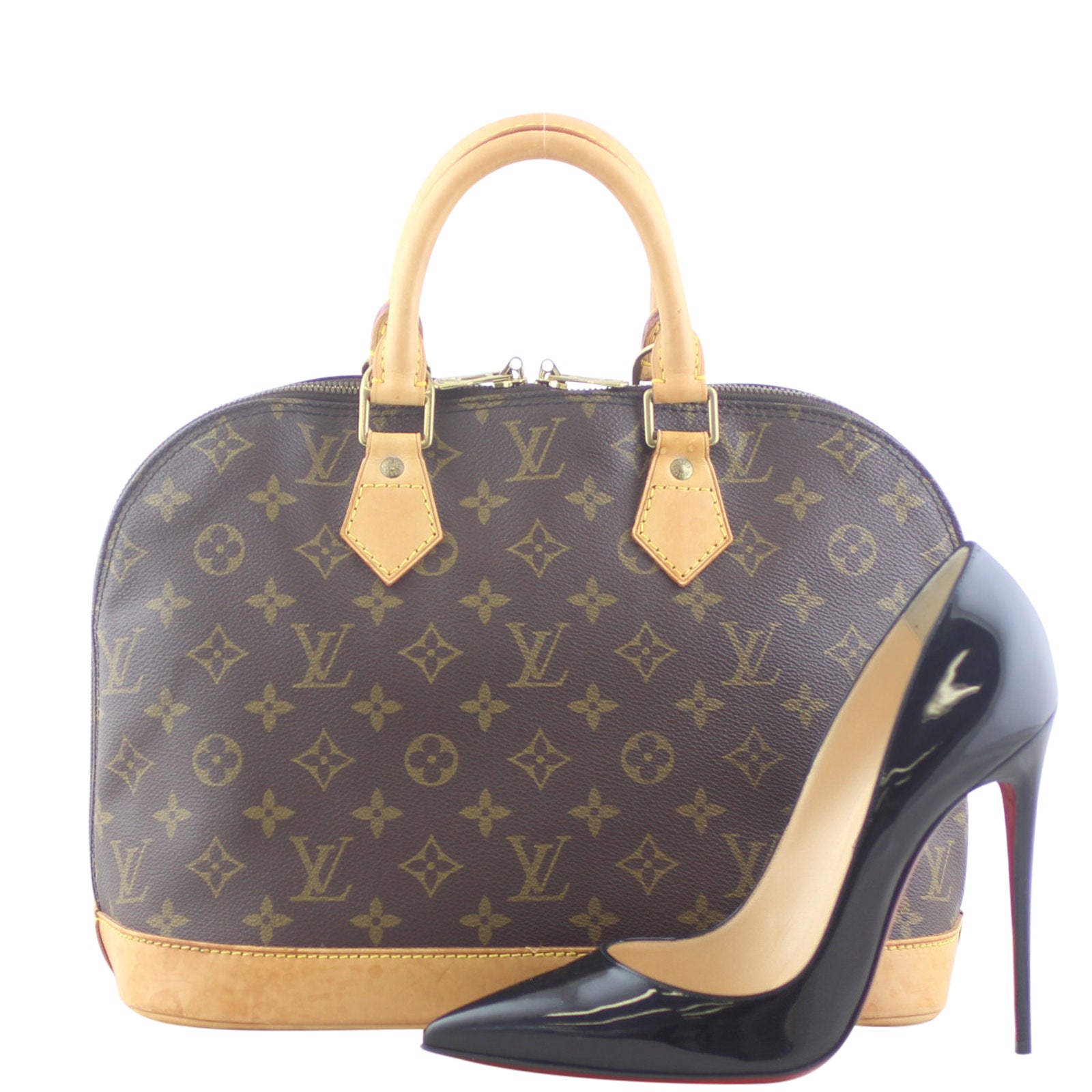 Louis Vuitton Alma PM Monogram Scale