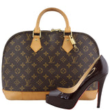 Louis Vuitton Alma PM Monogram Scale