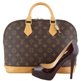 Louis Vuitton Alma PM Monogram Scale