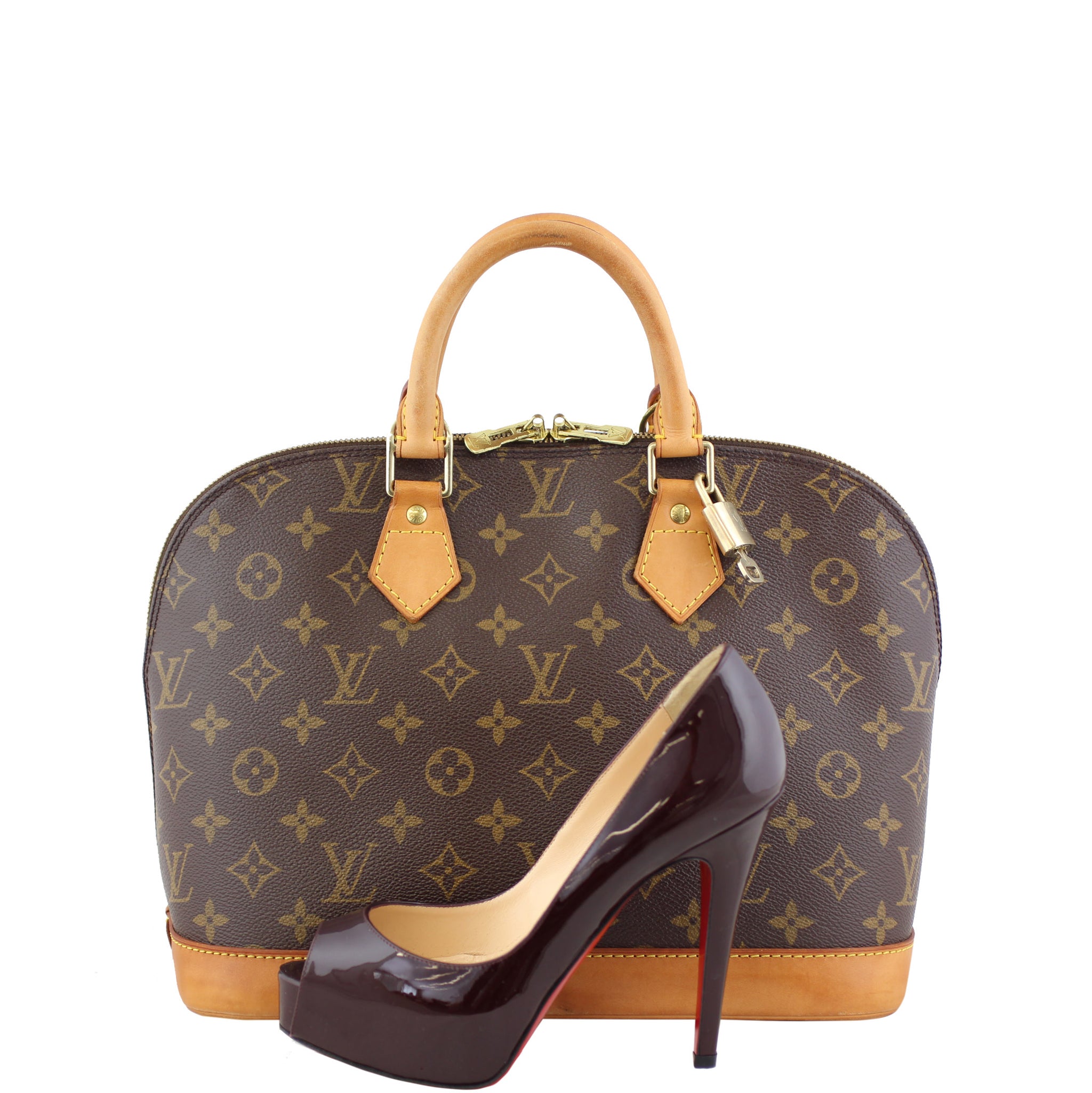 Louis Vuitton Alma PM Monogram Scale