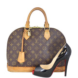 Louis Vuitton Alma PM Monogram Scale