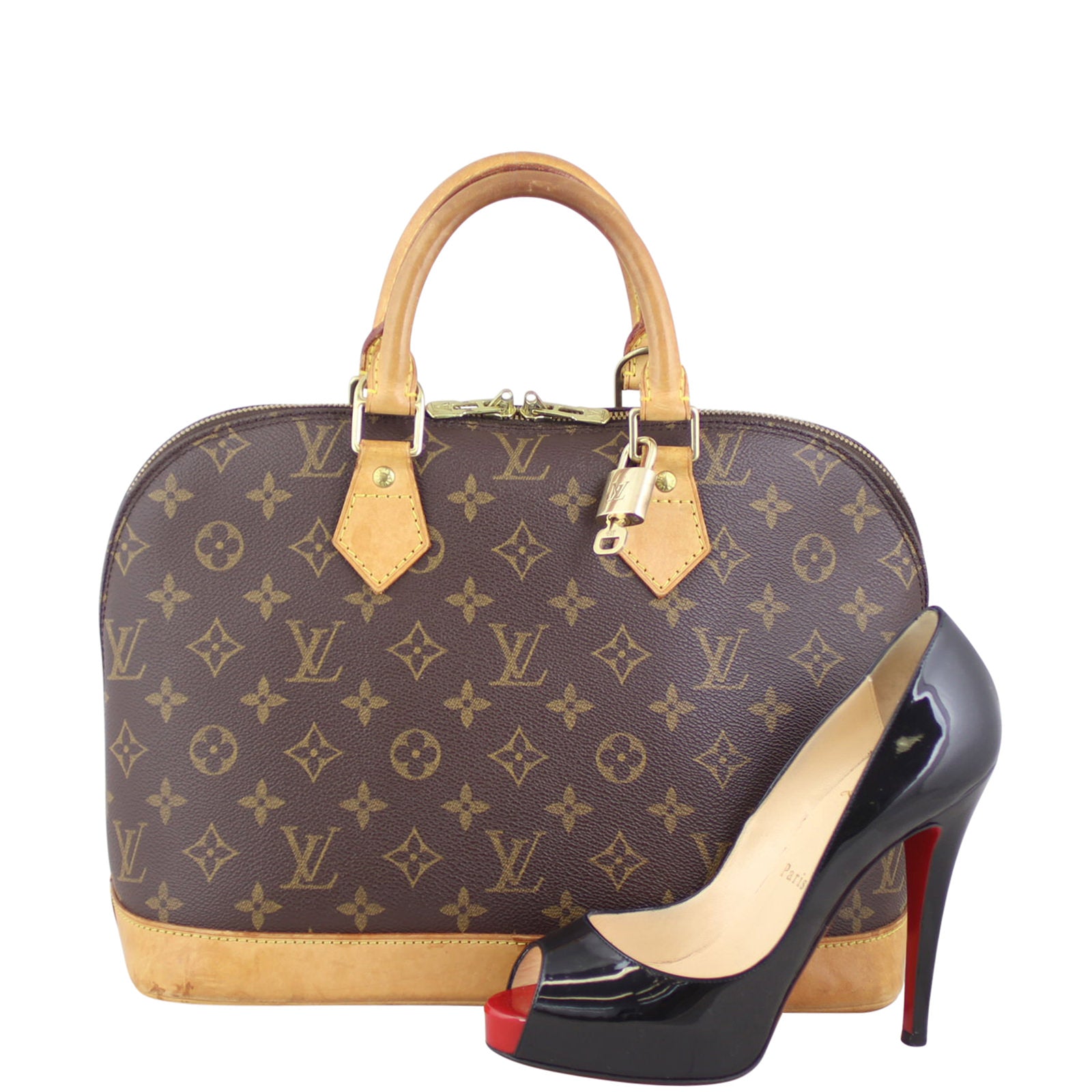 Louis Vuitton Alma PM Monogram Scale