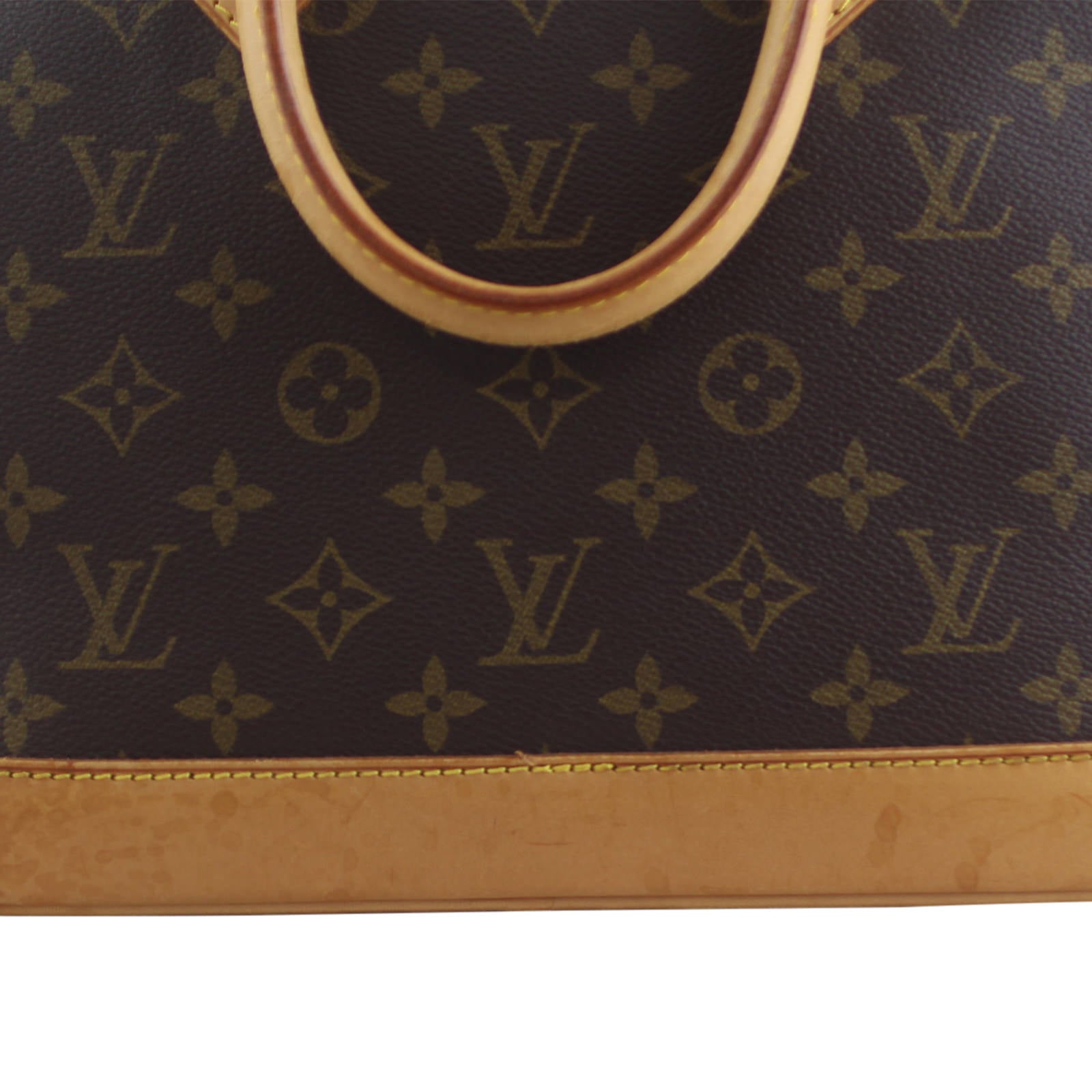 Louis Vuitton Alma PM Monogram Stains