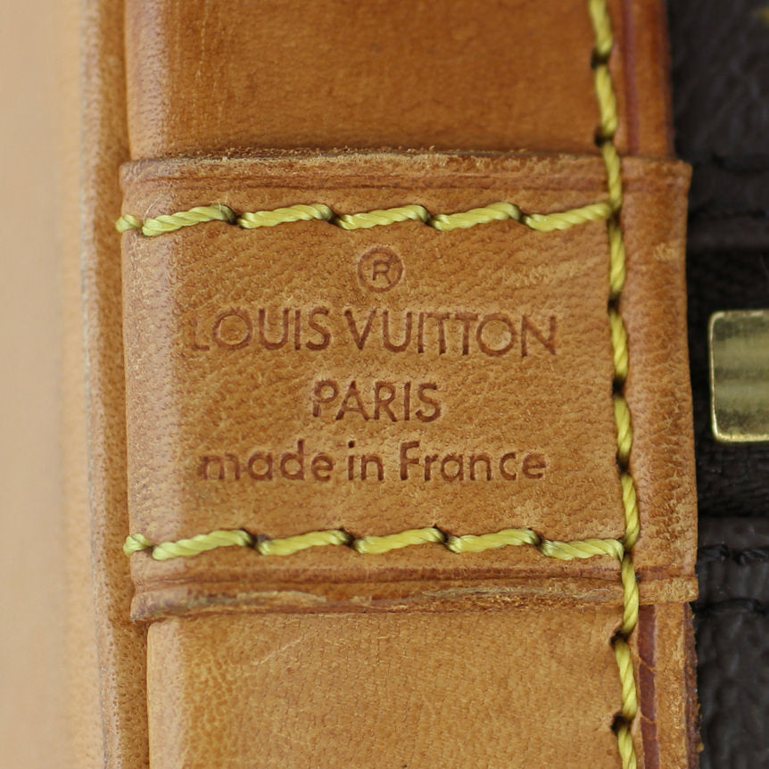Louis Vuitton Alma PM Monogram Stamp