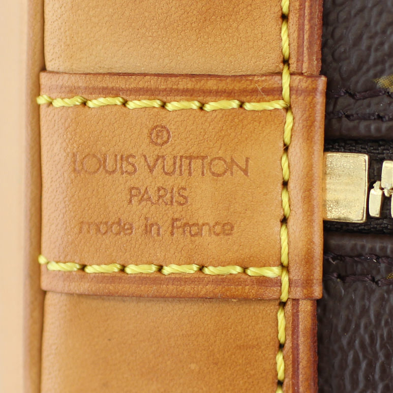 Louis Vuitton Alma PM Monogram Stamp