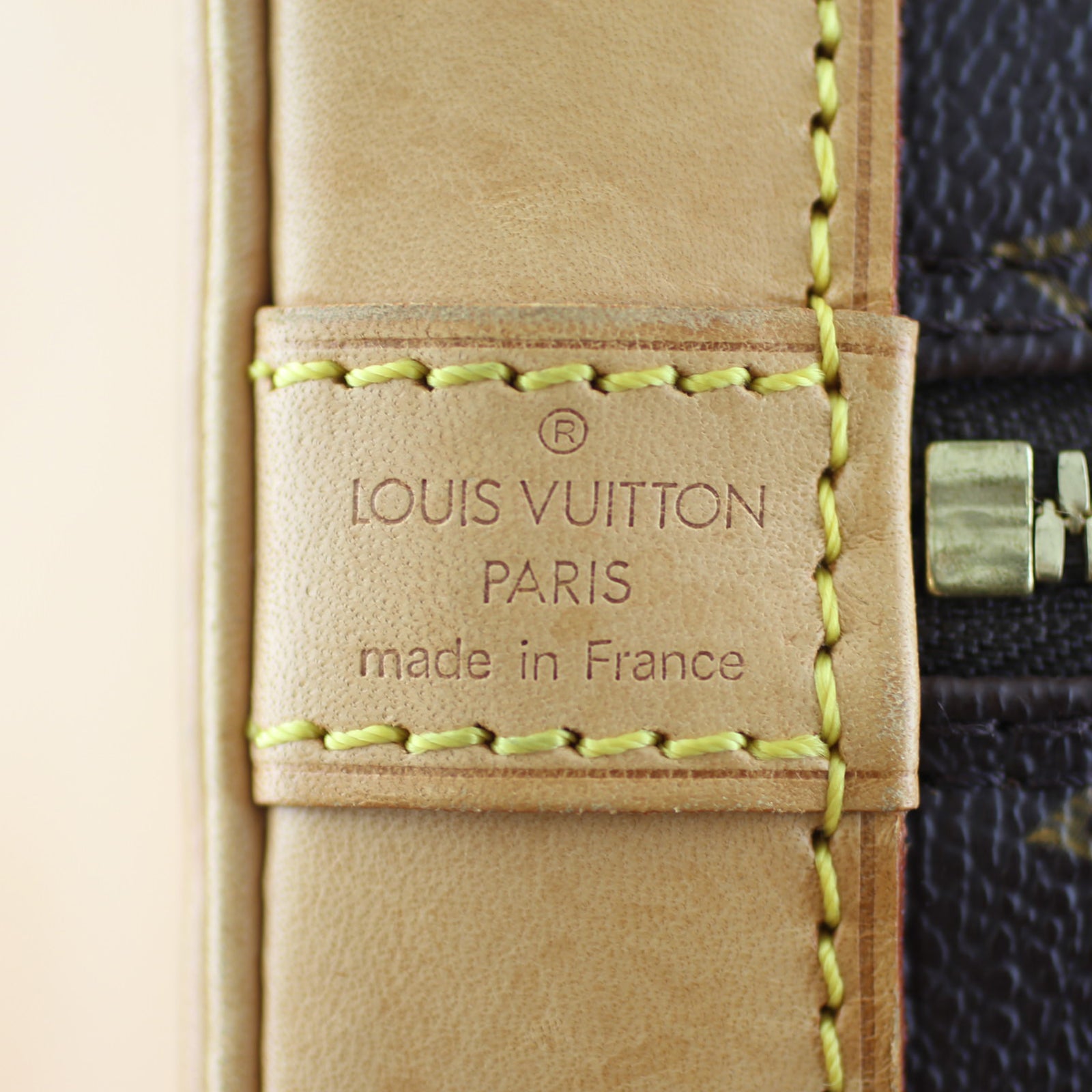 Louis Vuitton Alma PM Monogram Stamp