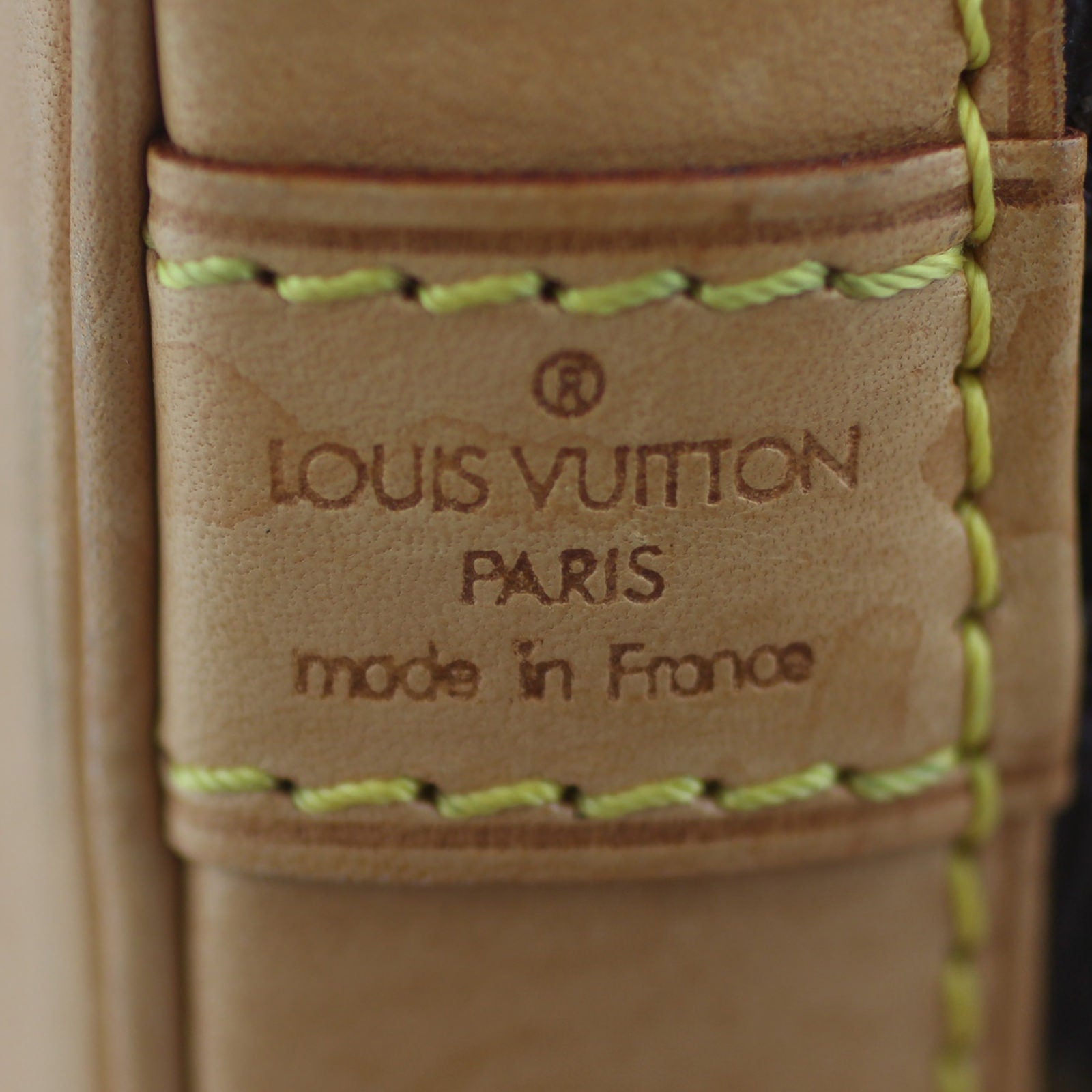 Louis Vuitton Alma PM Monogram Stamp