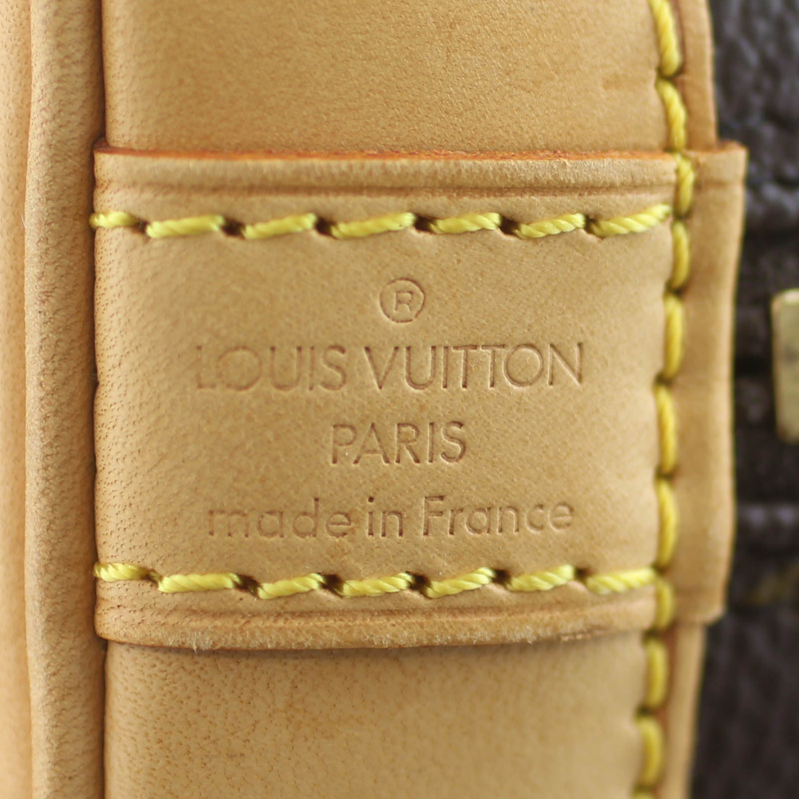 Louis Vuitton Alma PM Monogram Stamp