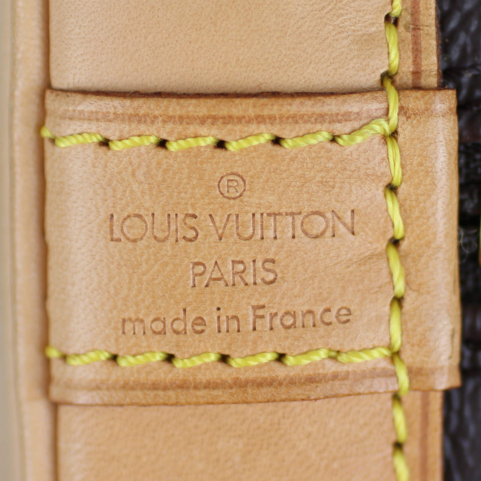 Louis Vuitton Alma PM Monogram Stamp